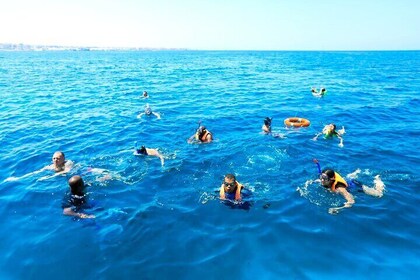 Hurghada snorkelling Semi-Submarine Trip, Island, Lunch & transfer