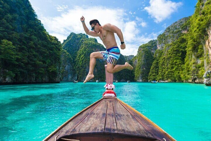 Experience Phi Phi Maiton Island Sunset by Catamaran From Phuket