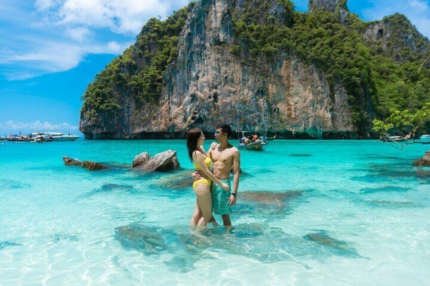 Experience Phi Phi Maiton Island Sunset by Catamaran From Phuket
