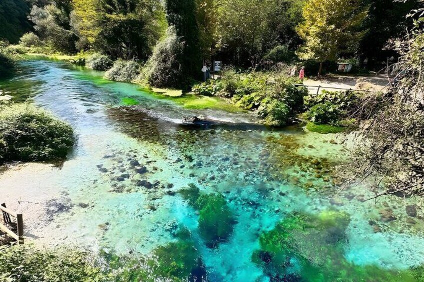 Blue Eye Day Tour From Tirana, Durres or Golem