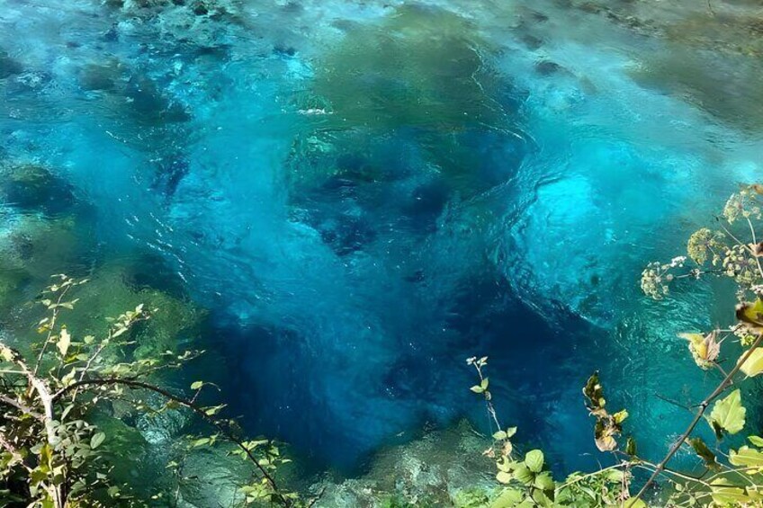 Blue Eye Day Tour From Tirana, Durres or Golem
