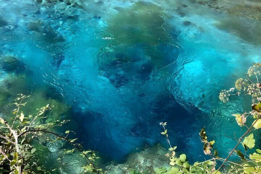 Blue Eye Day Tour From Tirana, Durres or Golem
