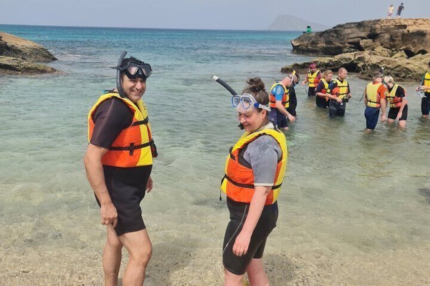 Suitable for snorkeling