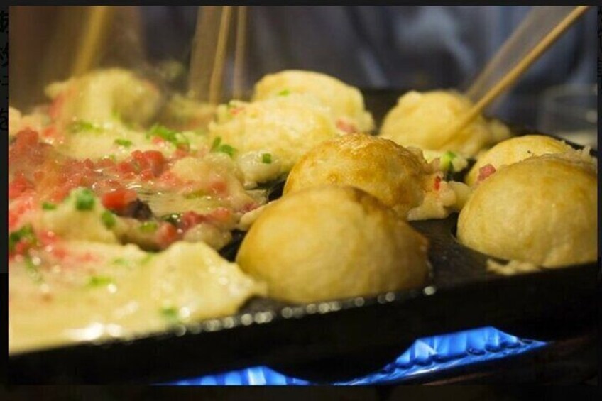 Takoyaki（Octopus dumping）