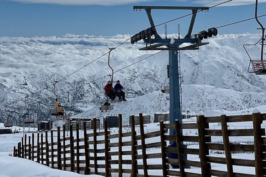 Tour from Santiago 1 day in Farellones and Panoramic Nevado Valley