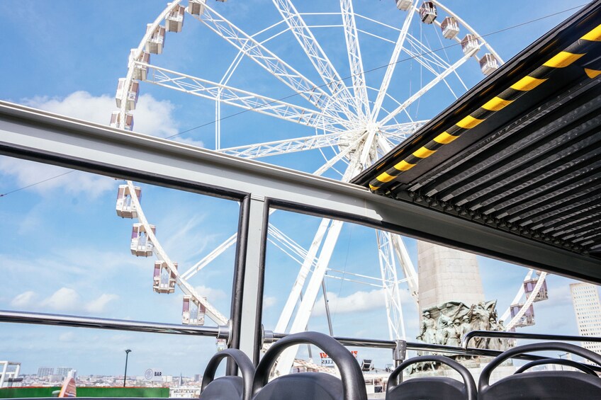 Tootbus Brussels Discovery Hop-on Hop-off bus tour + Ferris Wheel