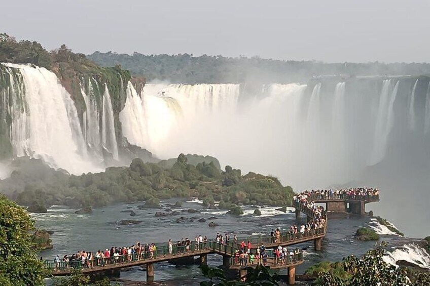 1 Day Private Tour of Iguassu Falls Side Brazil and Argentina