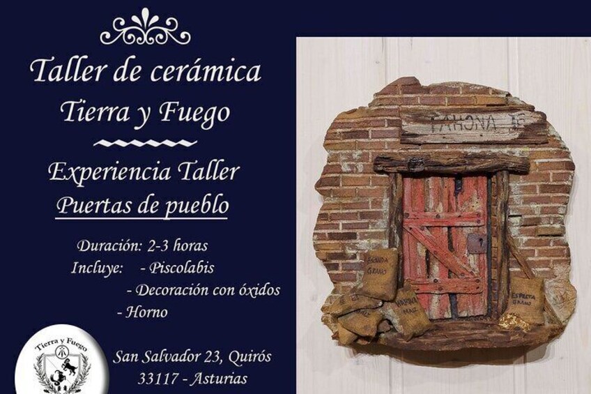 Experience ceramic workshop: Village Gates