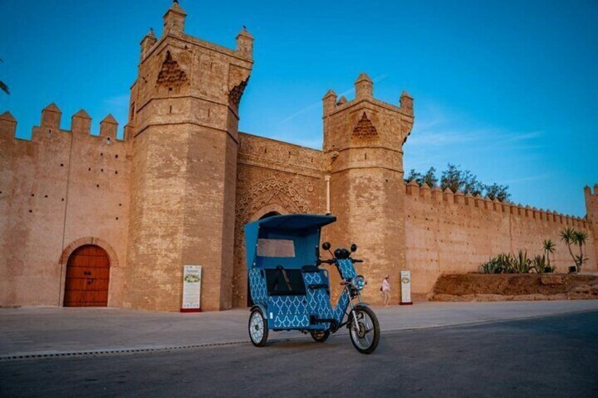 Rabat:Private Historical Tour of Rabat by Green Taxi and Tuk-Tuk