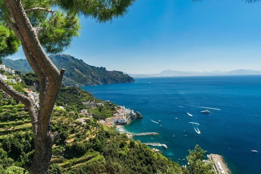 From Naples: Private Amalfi Coast Deluxe Tour