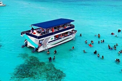 Catamaran Excursion + Open bar + Snorkeling at El Cielo