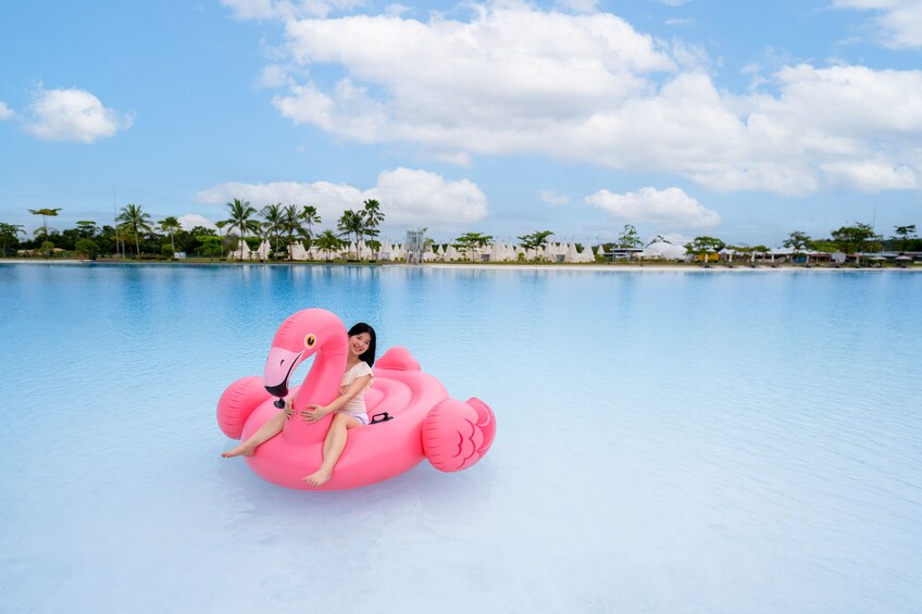 Crystal Lagoon and Lagoon Activities in Treasure Bay Bintan