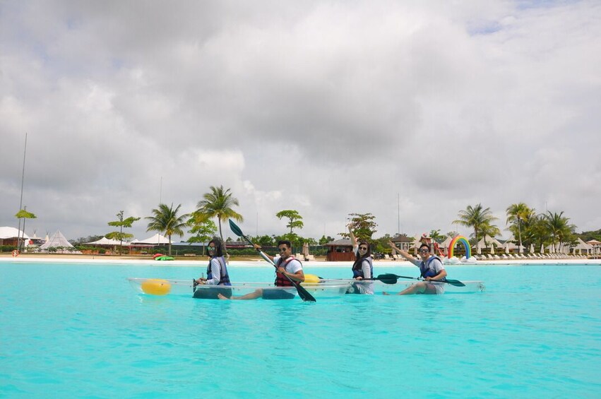 Crystal Lagoon and Lagoon Activities in Treasure Bay Bintan