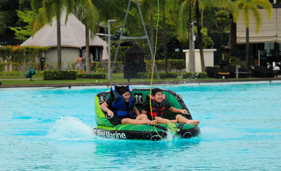 Crystal Lagoon and Lagoon Activities in Treasure Bay Bintan