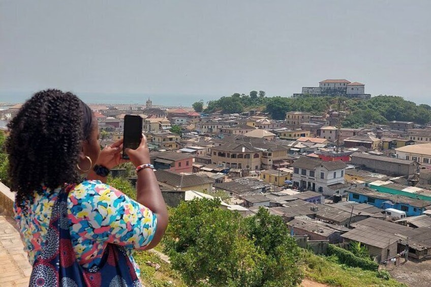 Breath taking view of Elmina town