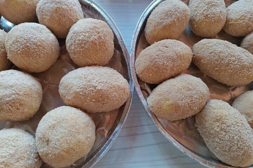2 hour Cooking Class Sicilian Street Food