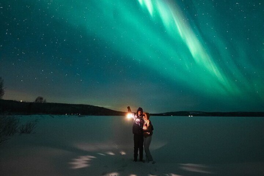 Levi Aurora Hunting Guarantee Tour with Photography Private