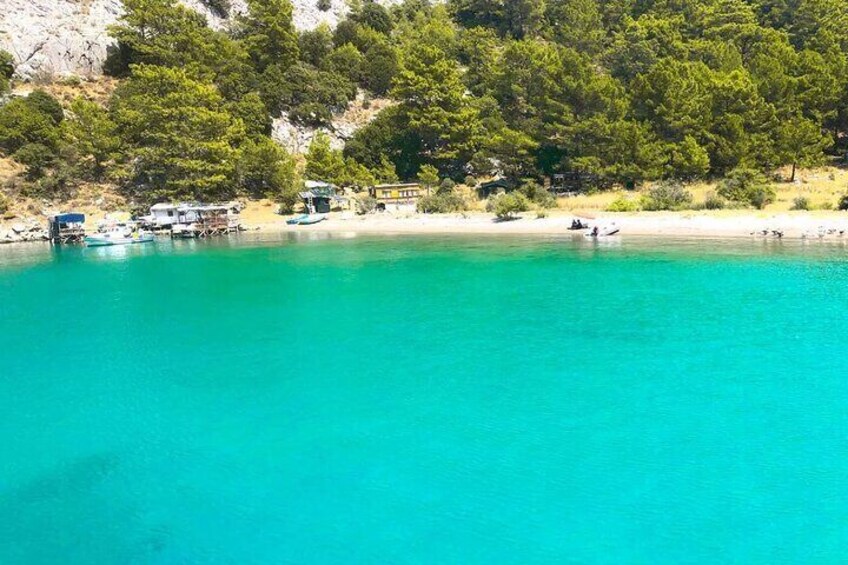 Porto Genoese Bay Crystal Waters Boat Tour Mud Bath and Lunch