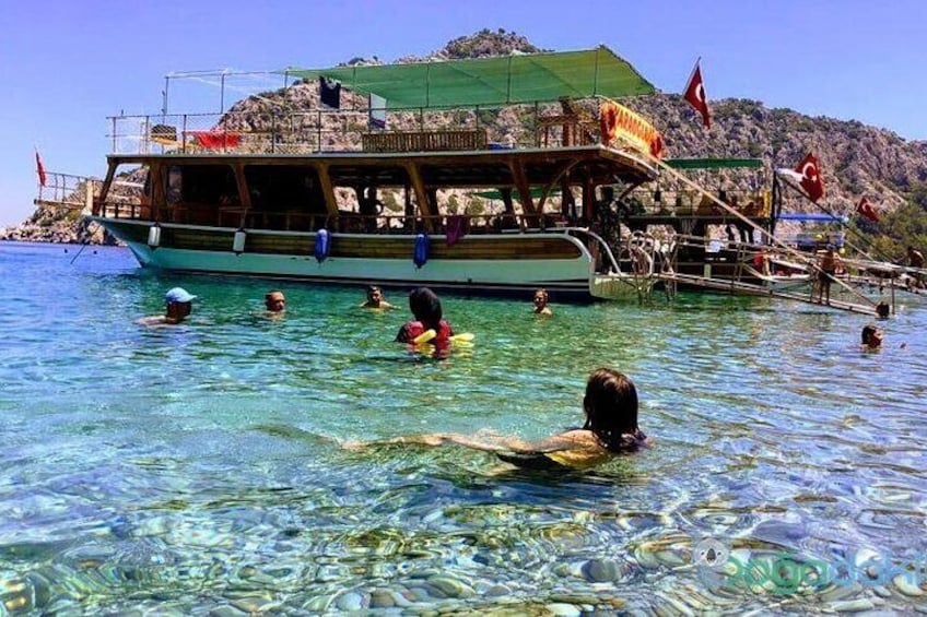 Porto Genoese Bay Crystal Waters Boat Tour Mud Bath and Lunch