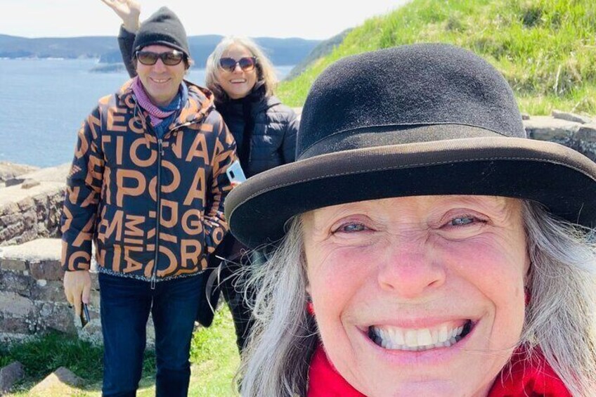 Cuckold's Cove Trail offers spectacular vistas from the cliffs of Signal Hill 