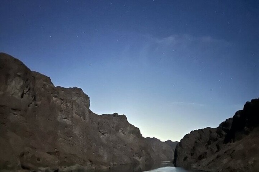 Moonlight Kayak Tour through the Black Canyon