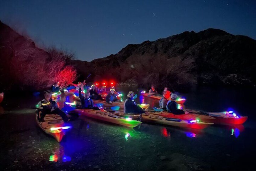 Moonlight Kayak Tour through the Black Canyon