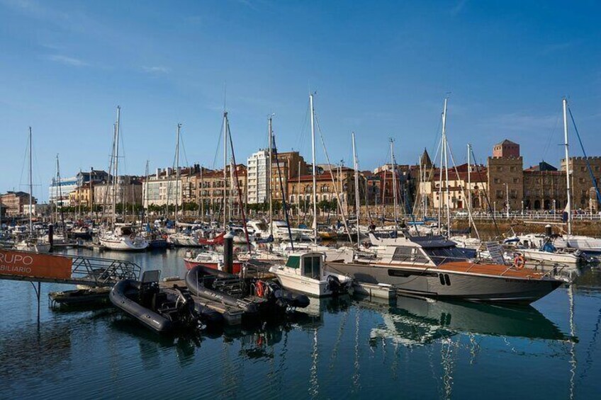 Gijon Cultural City Bus Tour Experience from Oviedo