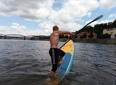 Prague: SUP Paddleboard Tour on the Vltava River