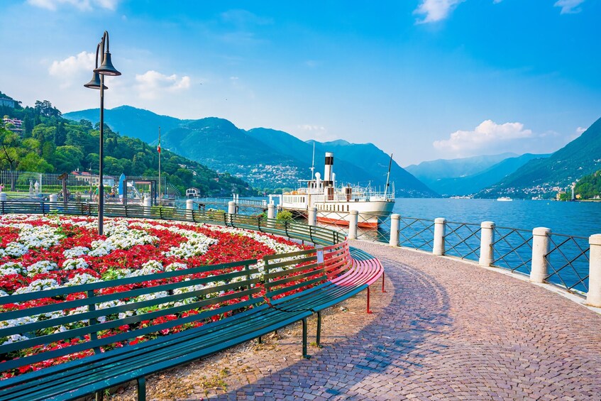 One-Day Experience: Como, Lugano & Bellagio with Private Boat Cruise