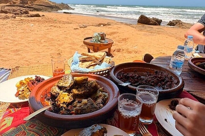 Visite berbère authentique près d’Essaouira – Pêche,Tagine et cascade