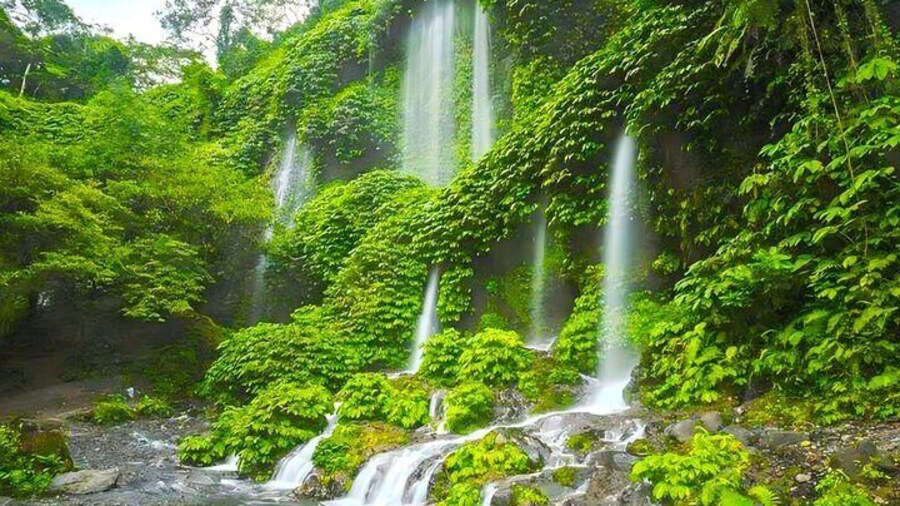 Lombok Exclusive Benang Kelambu Waterfalls Culture and Beach