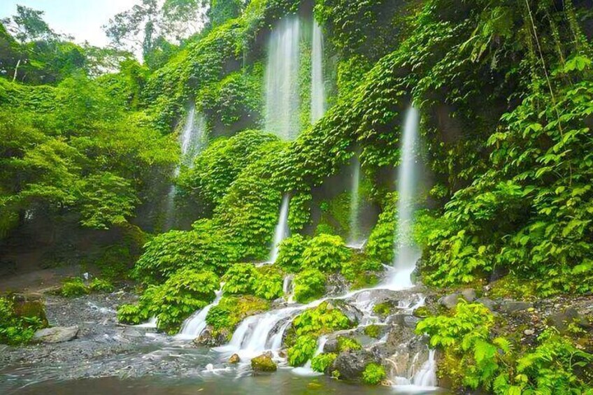 Lombok Exclusive Benang Kelambu Waterfalls Culture and Beach