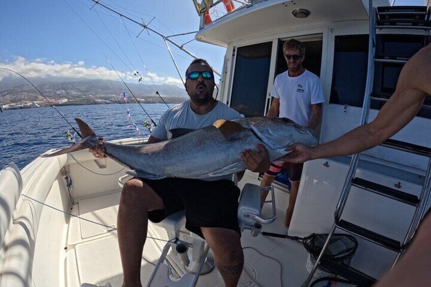 Private Fishing Charter in Tenerife South 4 Hours