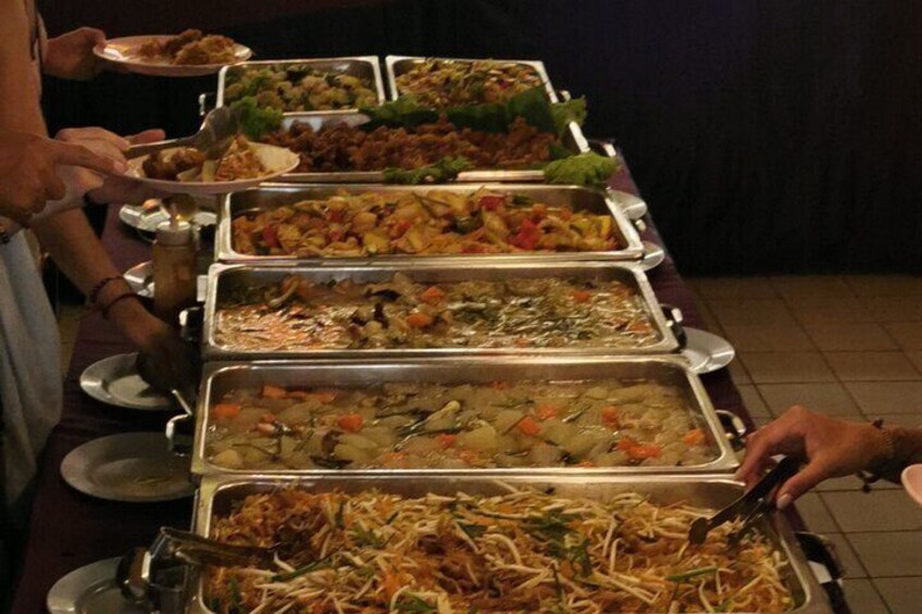 Thai meal lunch