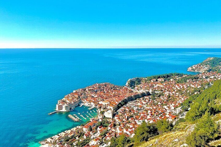 Panoramic Dubrovnik Tour Golden Hour Sunset and Wine Tasting