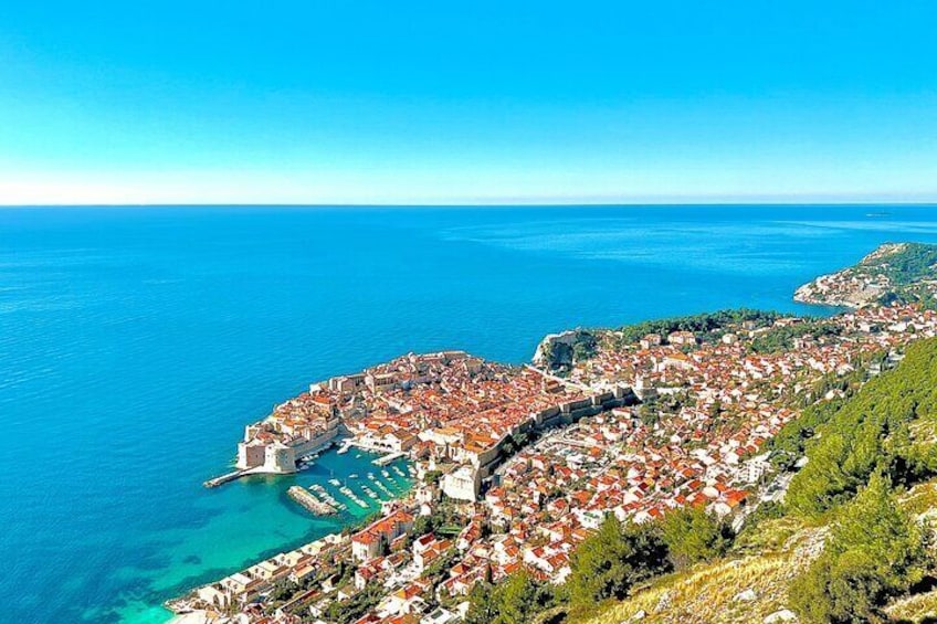 Panoramic Dubrovnik Tour Golden Hour Sunset and Wine Tasting