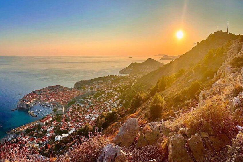 Panoramic Dubrovnik Tour Golden Hour Sunset and Wine Tasting
