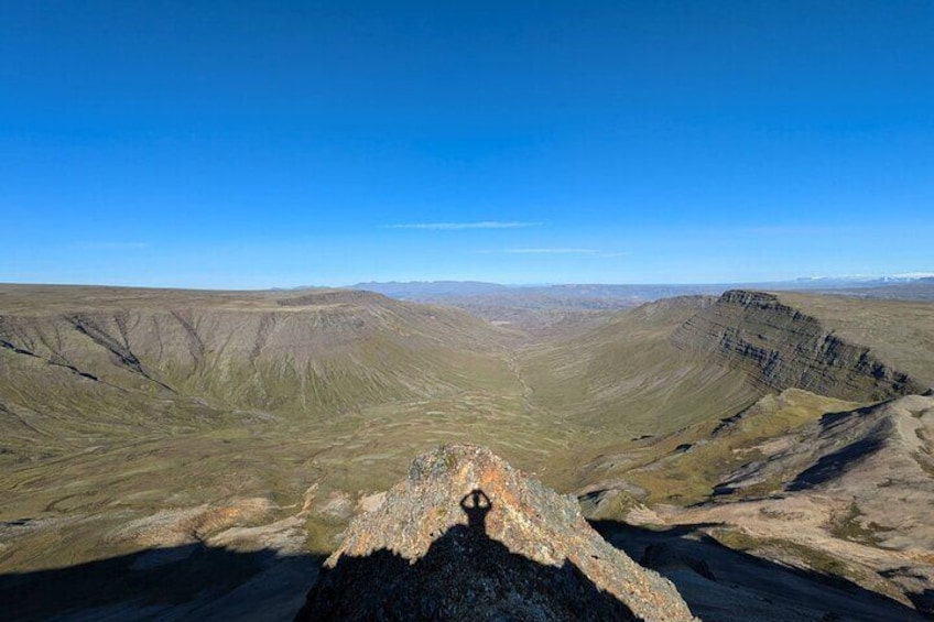 Huge valley in sight