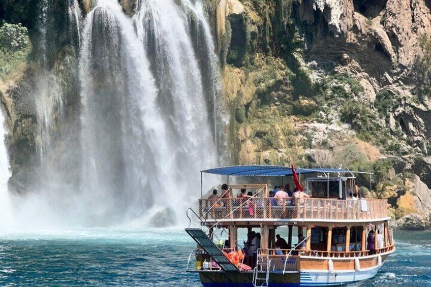 Would you like to see Antalya Lara Waterfall up close?