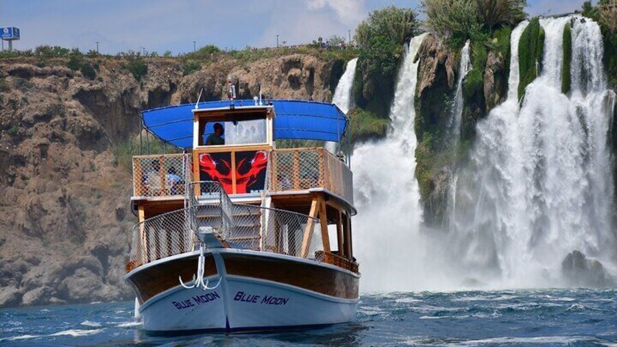 Would you like to see Antalya Lara Waterfall up close?