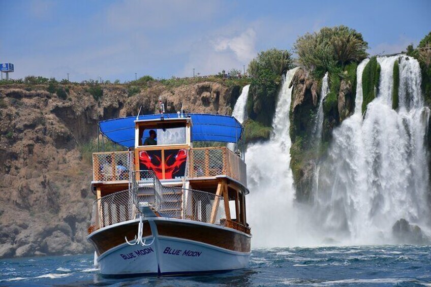 Would you like to see Antalya Lara Waterfall up close?