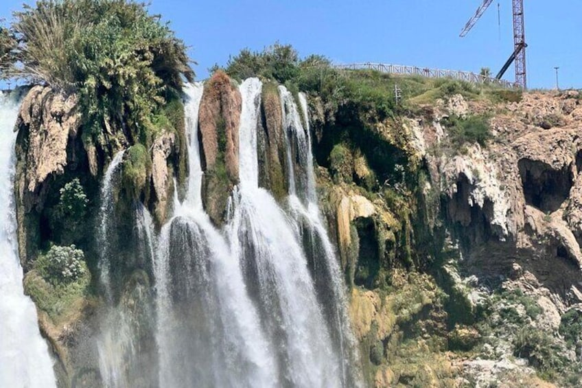 Would you like to see Antalya Lara Waterfall up close?