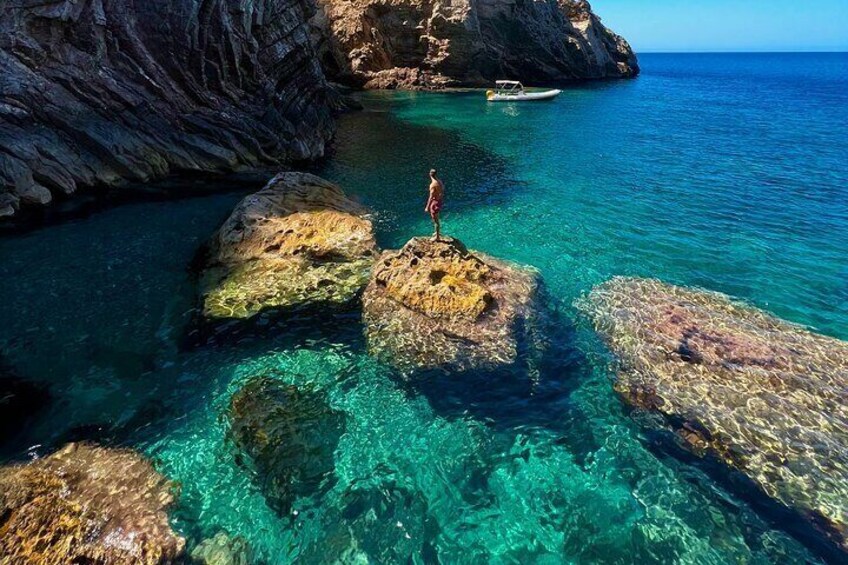 Private Morning Boat Trip to the Wild Ibiza
