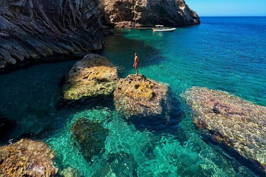 Private Morning Boat Trip to the Wild Ibiza