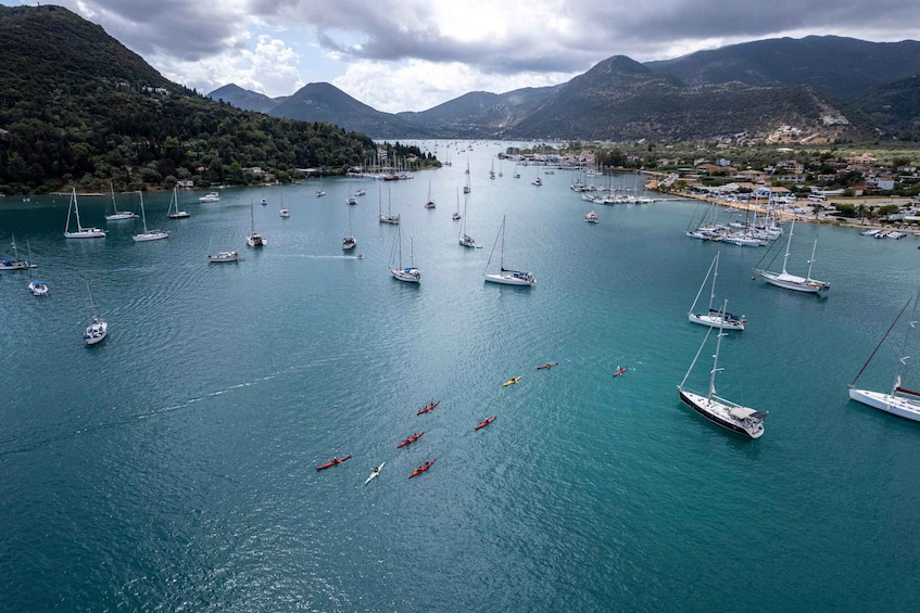 Nydri: Hidden Islands Kayaking Tour with Lunch