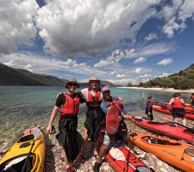 Picture 13 for Activity Nydri: Hidden Islands Kayaking Tour with Lunch