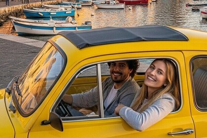 Visite privée des Campi Flegrei en Fiat 500 et Fiat 600