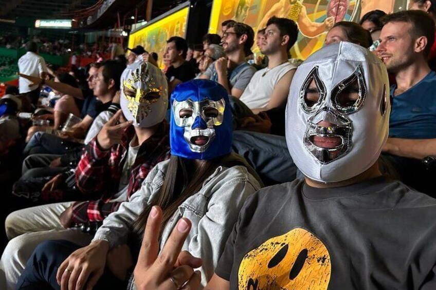 Mexican Wrestling and Gastronomy Show