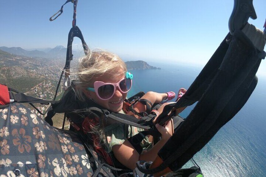 Tandem Paragliding in Alanya, Antalya Turkey with a Licensed Guide