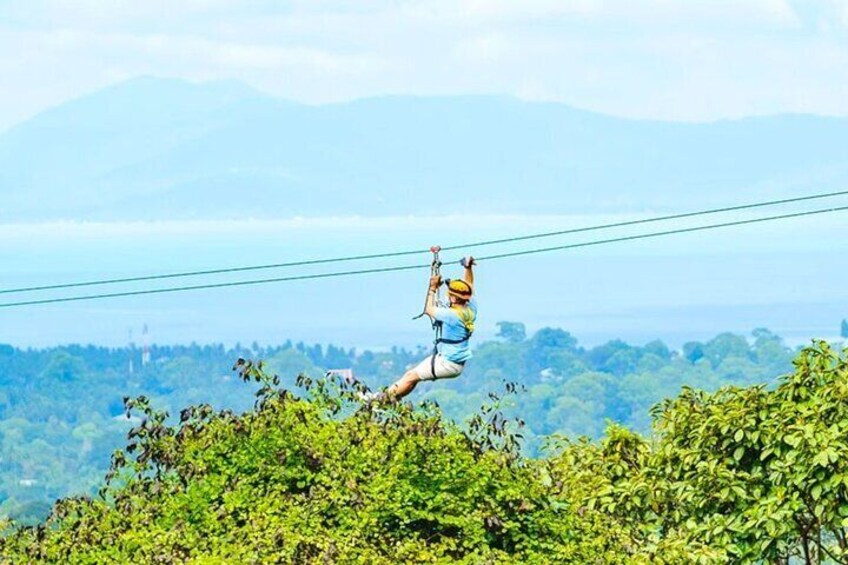 Koh Samui Shared Ziplining Adventure Package